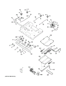 Gas & Burner Parts parts for Ge Range PGB920DEF1WW from AppliancePartsPros.com