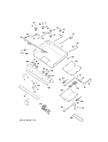 Gas & Burner Parts parts for Ge Range JGB750EEF1ES from AppliancePartsPros.com