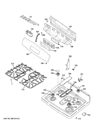 Control Panel & Cooktop parts for Ge Range JGB690SEF1SS from AppliancePartsPros.com