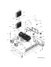 Machine Compartment parts for Ge Refrigerator ZIK30GNHAII from AppliancePartsPros.com