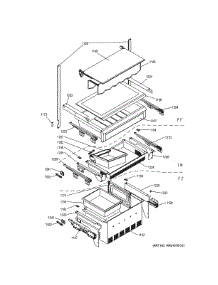 Shelves parts for Ge Refrigerator ZIK30GNHAII from AppliancePartsPros.com