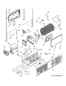 Machine Compartment parts for Ge Refrigerator PYE22PSHCSS from AppliancePartsPros.com