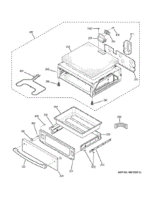 Warming Drawer parts for Ge Range PB930SF1SS from AppliancePartsPros.com