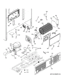 Machine Compartment parts for Ge Refrigerator GNE29GGHBBB from AppliancePartsPros.com