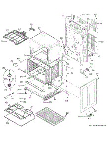 Lower Oven parts for Ge Range JB870TF1WW from AppliancePartsPros.com