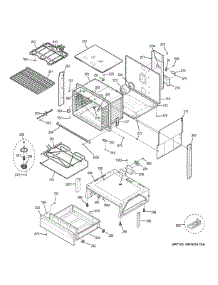 Body Parts parts for Ge Range JS750SF1SS from AppliancePartsPros.com