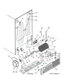 Machine Compartment parts for Ge Refrigerator PSK27VGXBCSS from AppliancePartsPros.com
