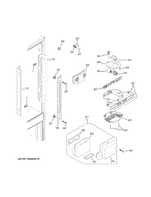 Fresh Food Section parts for Ge Refrigerator GDE23GSHBRSS from AppliancePartsPros.com