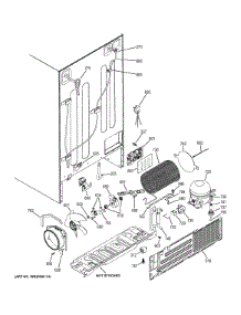 Machine Compartment parts for Ge Refrigerator GSS23HMHBCES from AppliancePartsPros.com