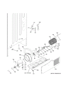 Machine Compartment parts for Ge Refrigerator GBS20EGHBRWW from AppliancePartsPros.com