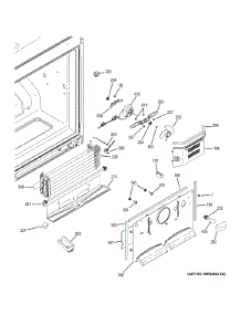 Freezer Section parts for Ge Refrigerator ABE20EGHBRBS from AppliancePartsPros.com