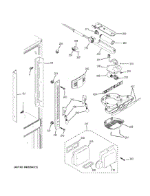 Fresh Food Section parts for Ge Refrigerator PNS20KSHAFSS from AppliancePartsPros.com