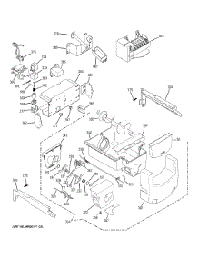 Ice Maker & Dispenser parts for Ge Refrigerator GSS23HSHBCSS from AppliancePartsPros.com