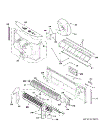 Motor & Chassis Parts parts for Ge Room Air Conditioner AZ45E12DACW4 from AppliancePartsPros.com