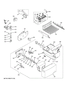 Ice Maker & Dispenser parts for Ge Refrigerator GSS25ETHBWW from AppliancePartsPros.com
