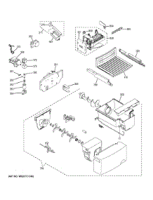 Ice Maker & Dispenser parts for Ge Refrigerator GSE25ETHBCC from AppliancePartsPros.com