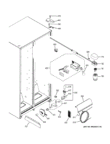 Fresh Food Section parts for Ge Refrigerator GSE25ETHBCC from AppliancePartsPros.com