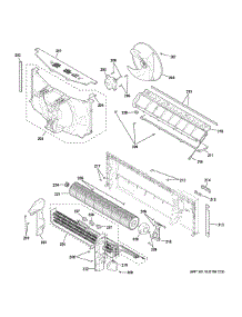 Motor & Chassis Parts parts for Ge Room Air Conditioner AZ65H12EBMW2 from AppliancePartsPros.com