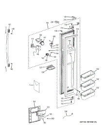Freezer Door parts for Ge Refrigerator PSB42YSHASS from AppliancePartsPros.com