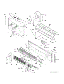 Motor & Chassis Parts parts for Ge Room Air Conditioner AZ65H15EACW2 from AppliancePartsPros.com