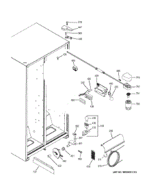 Fresh Food Section parts for Ge Refrigerator GSE22ETHBCC from AppliancePartsPros.com