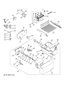 Ice Maker & Dispenser parts for Ge Refrigerator GSE22ETHBCC from AppliancePartsPros.com