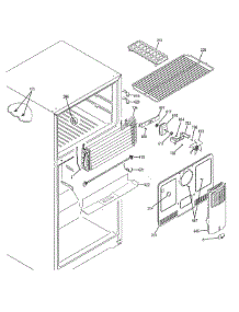 Freezer Section parts for Ge Refrigerator GTE16DTHBRCC from AppliancePartsPros.com