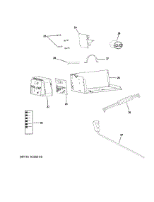 Control Parts parts for Ge Room Air Conditioner AHH24DWH2 from AppliancePartsPros.com