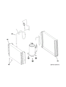 Unit Parts parts for Ge Room Air Conditioner AEM05LVL1 from AppliancePartsPros.com