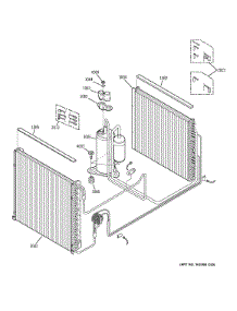 Unit Parts parts for Ge Room Air Conditioner AZ85E18DACM2 from AppliancePartsPros.com