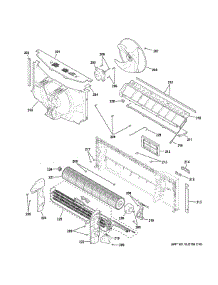 Motor & Chassis Parts parts for Ge Room Air Conditioner AZ65H09EADW1 from AppliancePartsPros.com