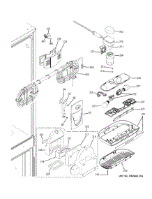 Fresh Food Section parts for Ge Refrigerator ZFGP21HZJSS from AppliancePartsPros.com