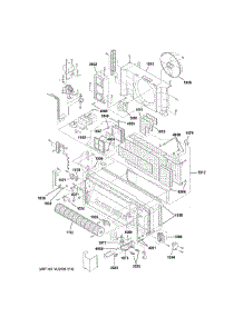 Motor & Chassis Parts parts for Ge Room Air Conditioner AZ41E07DABM2 from AppliancePartsPros.com