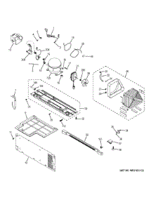 Machine Compartment parts for Ge Refrigerator GTZ21GCEBSS from AppliancePartsPros.com