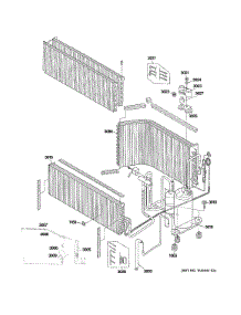 Unit Parts parts for Ge Room Air Conditioner AZ41E09DABW5 from AppliancePartsPros.com