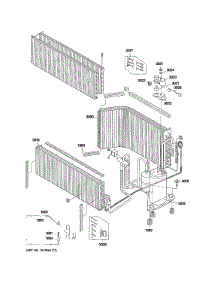 Unit Parts parts for Ge Room Air Conditioner AZ41E15EABM3 from AppliancePartsPros.com