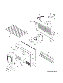 Freezer Section parts for Ge Refrigerator GTZ21GCEASS from AppliancePartsPros.com