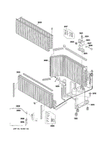 Unit Parts parts for Ge Room Air Conditioner AZ41E07DAPM2 from AppliancePartsPros.com