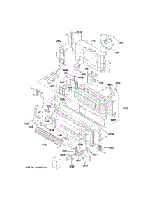 Motor & Chassis Parts parts for Ge Room Air Conditioner AZ61H15EADM3 from AppliancePartsPros.com