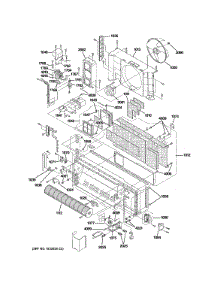 Motor & Chassis Parts parts for Ge Room Air Conditioner AZ61H12DABW2 from AppliancePartsPros.com