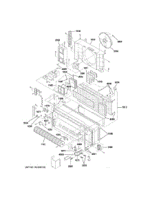 Motor & Chassis Parts parts for Ge Room Air Conditioner AZ61H15EABM3 from AppliancePartsPros.com