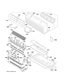 Grille, Heater & Base Pan Parts parts for Ge Room Air Conditioner AZ61H15EACM3 from AppliancePartsPros.com