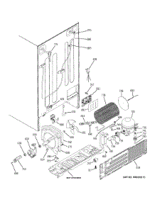 Sealed System & Mother Board parts for Ge Refrigerator GSE26HGEBHWW from AppliancePartsPros.com