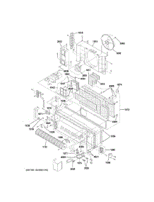Motor & Chassis Parts parts for Ge Room Air Conditioner AZ61H09EABW2 from AppliancePartsPros.com