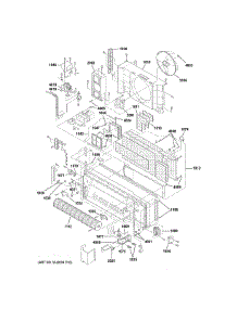 Motor & Chassis Parts parts for Ge Room Air Conditioner AZ61H07EABM2 from AppliancePartsPros.com