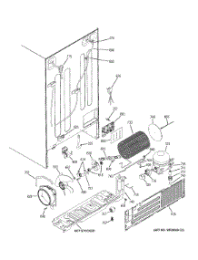 Sealed System & Mother Board parts for Ge Refrigerator GSE23GGEBCWW from AppliancePartsPros.com