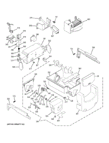 Ice Maker & Dispenser parts for Ge Refrigerator GSE23GGEBCWW from AppliancePartsPros.com