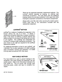 Evaporator Instructions parts for Ge Refrigerator DSE26JSEBCSS from AppliancePartsPros.com
