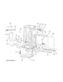 Frame Parts parts for Ge Trash Compactor UCG1650LII from AppliancePartsPros.com
