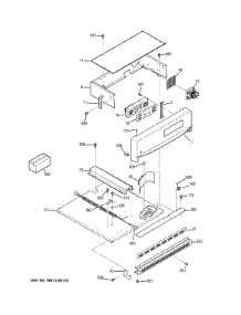 Control Panel parts for Ge Wall Oven JRP20BJ2BB from AppliancePartsPros.com